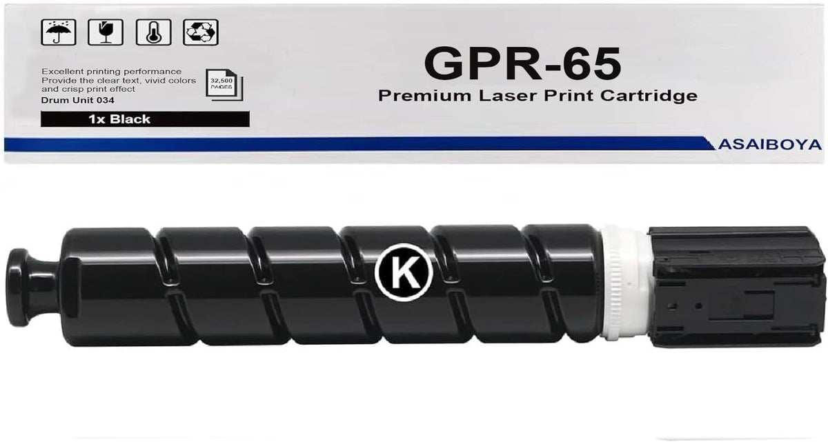 GPR-65 GPR65 5141C002 Black Toner Cartridge Replacement for imageRUNNER 2725 2725i 2730 2730i 2735 2735i 2745 2745i Printer(45,000 Pages)