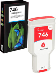 746 Red Ink Cartridge 300ML () Remanufactured 746XL Ink Replacement for 746 Z6 Z9+ Large Format Plotter Printer Cartridge Ink (1 Pack)