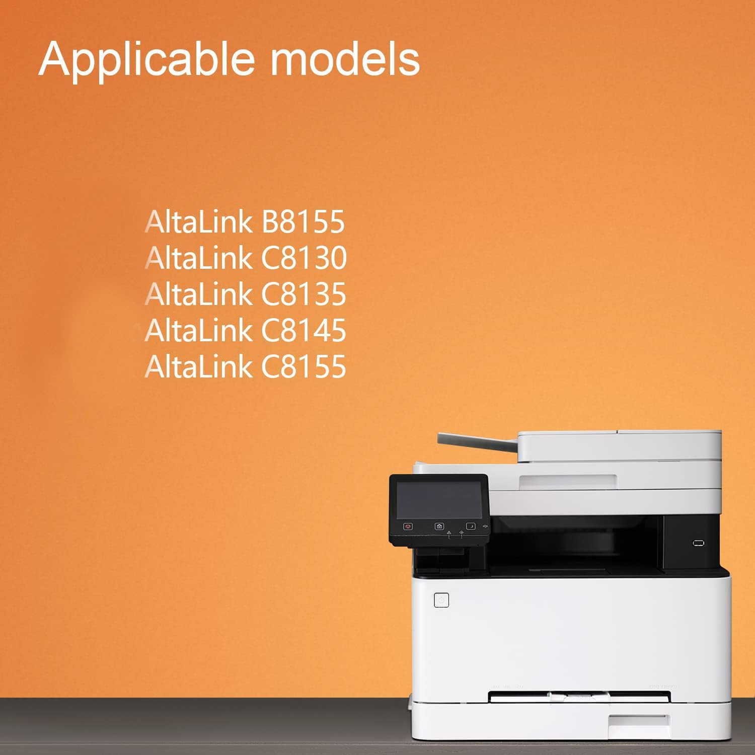 C8130 Toner Cartridge Remanufactured Replacement for AltaLink C8130 C8135 C8145 C8155 C8170 006R01746 Black Toner 36000 Pages-1 Pack