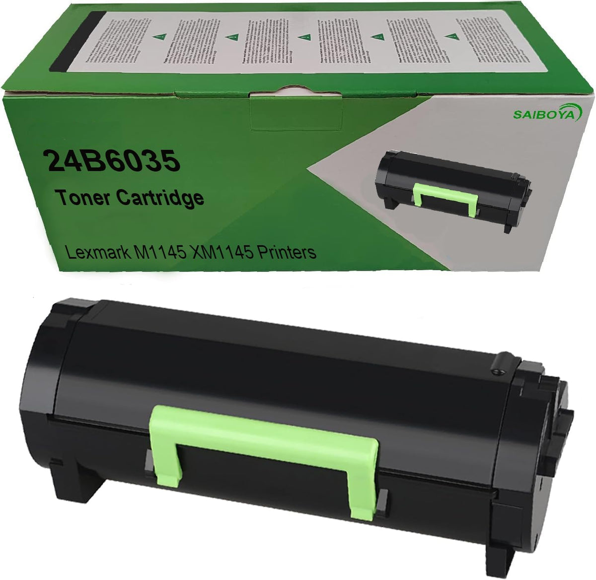 24B6035 Remanufactured M1145 Black Toner Cartridge for 24B6035 M1145 XM1145 Printers.16000 Pages